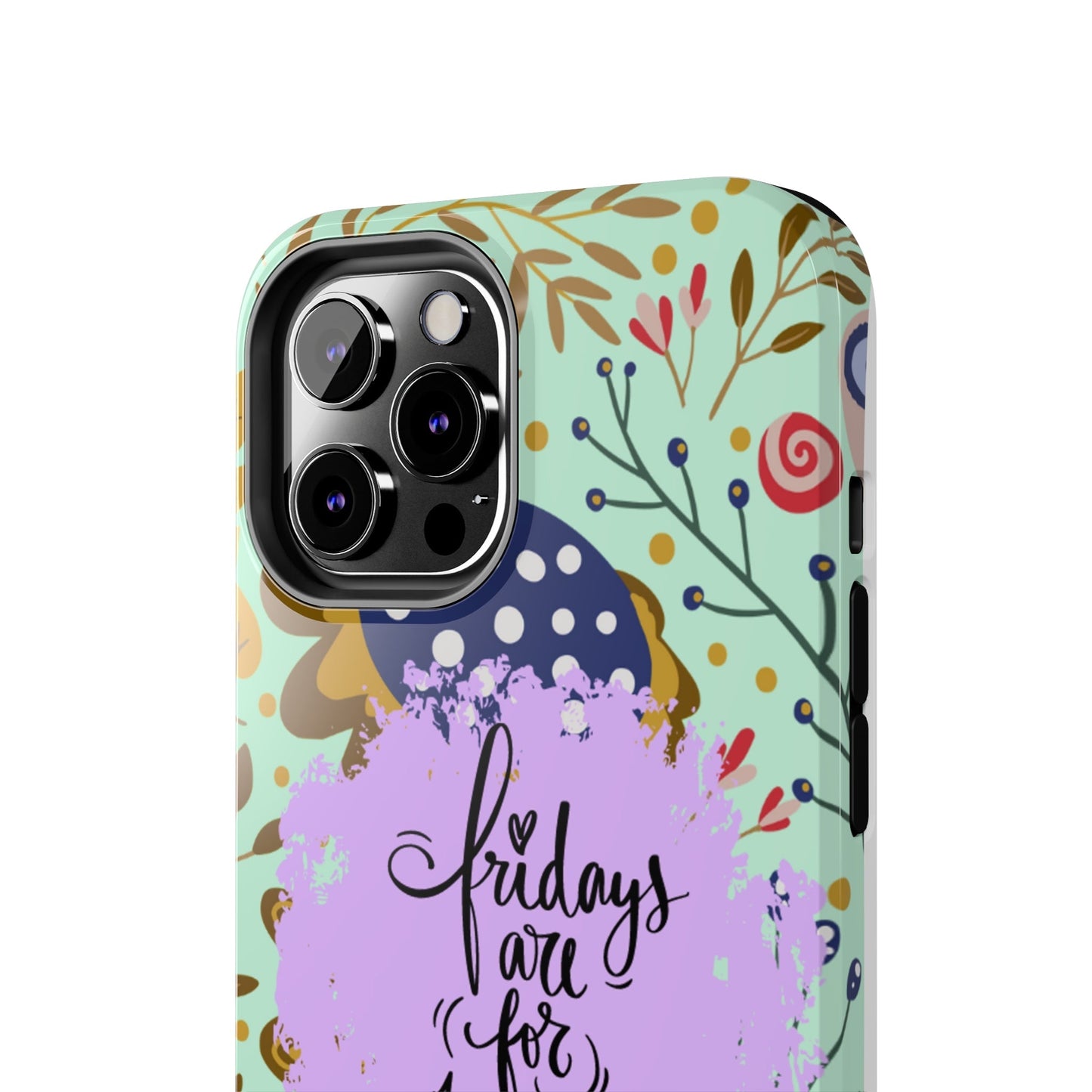 Fridays Are for Yoga Inspirational Cell Phone Case - Zen Lifestyle Cover - Eddy and Rita