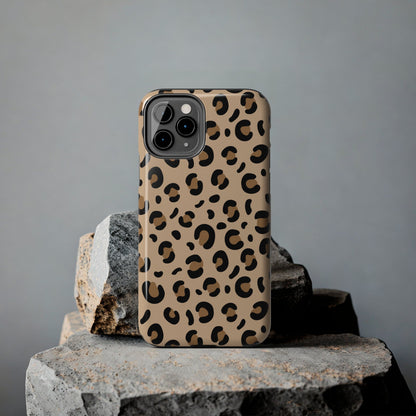 Leopard Print Stylish Cell Phone Case - Trendy and Fashionable Cover - Eddy and Rita