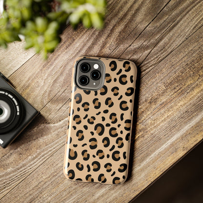 Leopard Print Stylish Cell Phone Case - Trendy and Fashionable Cover - Eddy and Rita