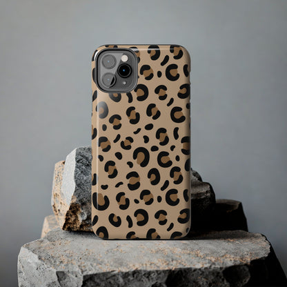 Leopard Print Stylish Cell Phone Case - Trendy and Fashionable Cover - Eddy and Rita