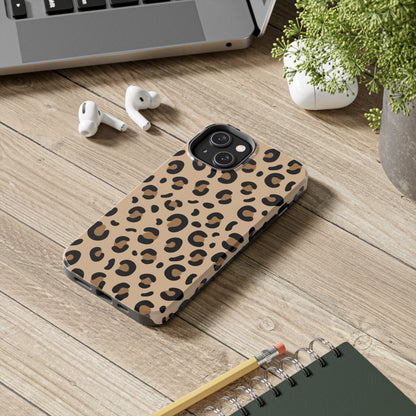 Leopard Print Stylish Cell Phone Case - Trendy and Fashionable Cover - Eddy and Rita