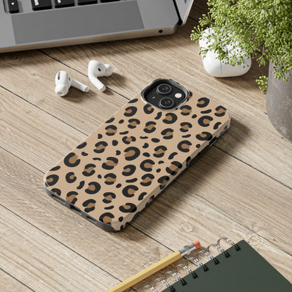 Leopard Print Stylish Cell Phone Case - Trendy and Fashionable Cover - Eddy and Rita