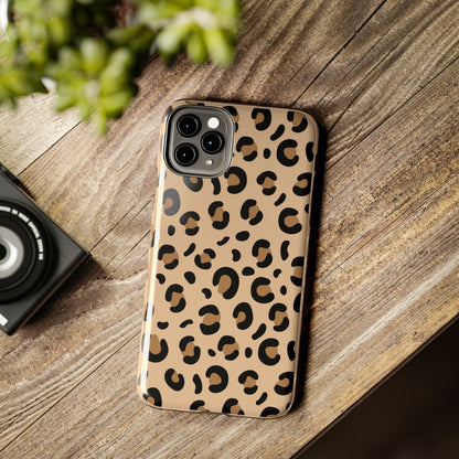 Leopard Print Stylish Cell Phone Case - Trendy and Fashionable Cover - Eddy and Rita