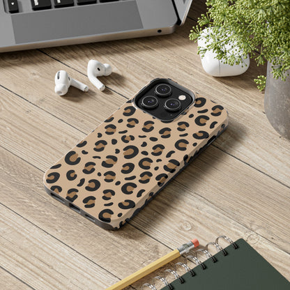 Leopard Print Stylish Cell Phone Case - Trendy and Fashionable Cover - Eddy and Rita