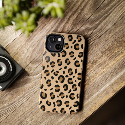 Leopard Print Stylish Cell Phone Case - Trendy and Fashionable Cover - Eddy and Rita