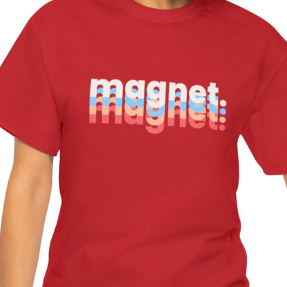 Multicolor 'Magnet' Women's Short Sleeve Tee - Vibrant and Eye-Catching T-Shirt Design - Eddy and Rita