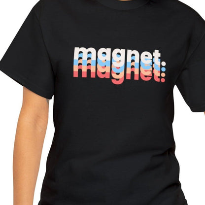 Multicolor 'Magnet' Women's Short Sleeve Tee - Vibrant and Eye-Catching T-Shirt Design - Eddy and Rita