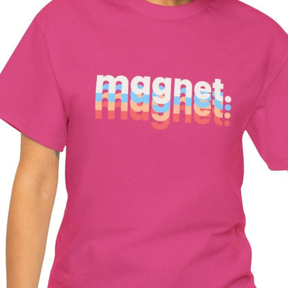 Multicolor 'Magnet' Women's Short Sleeve Tee - Vibrant and Eye-Catching T-Shirt Design - Eddy and Rita