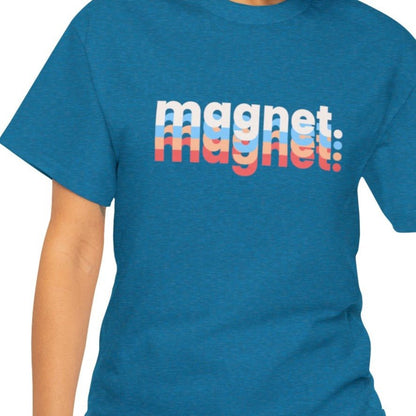Multicolor 'Magnet' Women's Short Sleeve Tee - Vibrant and Eye-Catching T-Shirt Design - Eddy and Rita