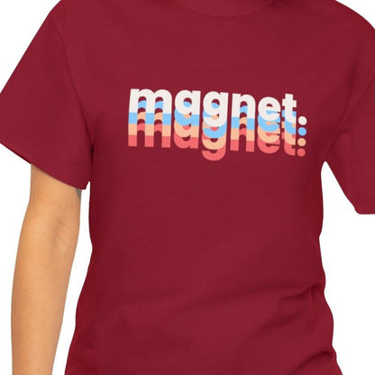 Multicolor 'Magnet' Women's Short Sleeve Tee - Vibrant and Eye-Catching T-Shirt Design - Eddy and Rita