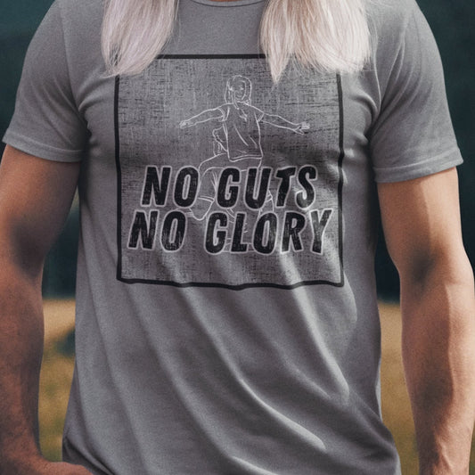 No Guts No Glory Father and Child Men's Tee - Inspirational and Stylish Shirt - Eddy and Rita