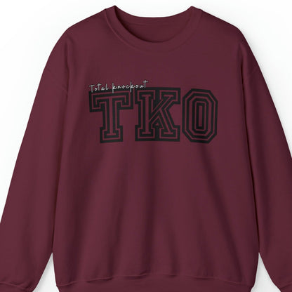 Unisex TKO Total Knockout Graphic Sweatshirt – Stylish and Comfortable - Eddy and Rita