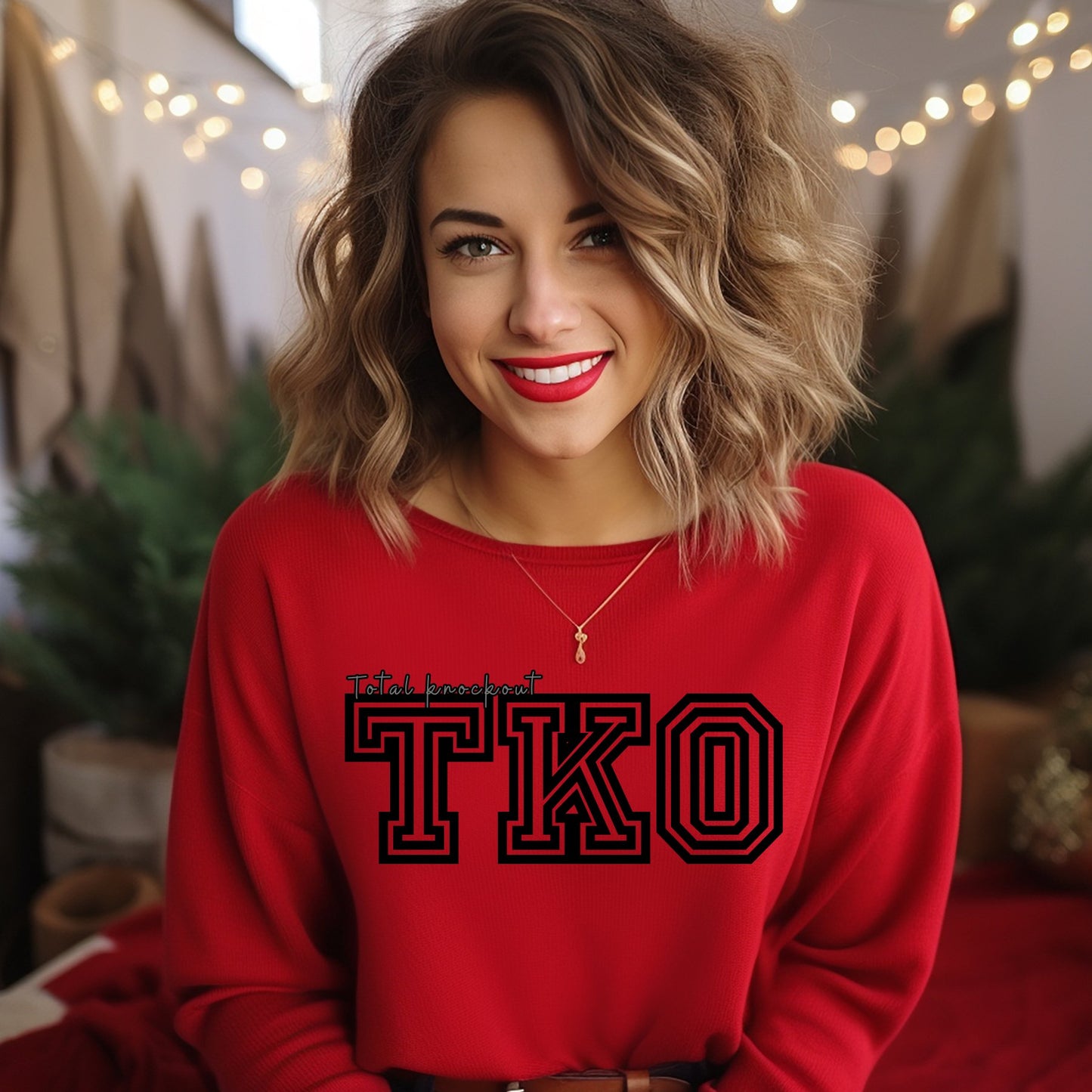 Unisex TKO Total Knockout Graphic Sweatshirt – Stylish and Comfortable - Eddy and Rita