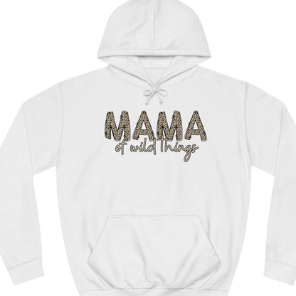 Women's Leopard Print 'MAMA of Wild Things' Hoodie Sweatshirt - Eddy and Rita